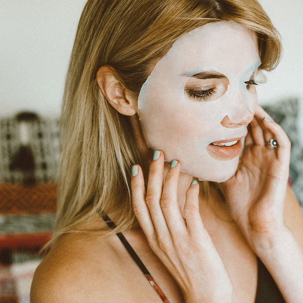 Sweet Dreams Aromatherapy Sheet Mask, Yarrow Lavender