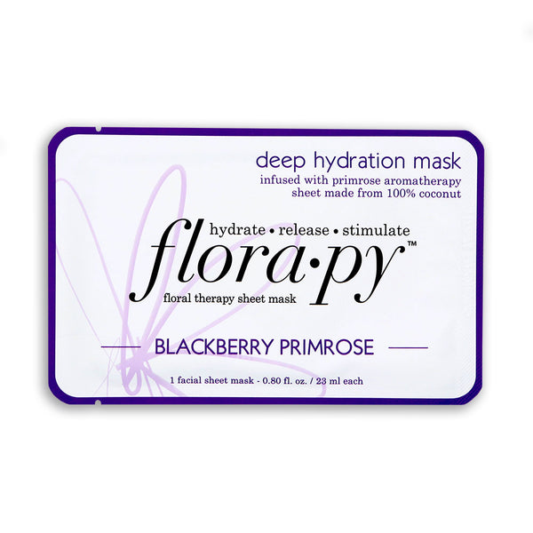 Deep Hydration Aromatherapy Sheet Mask, Blackberry Primrose