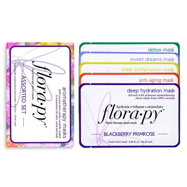 Assorted Sheet Mask Set, 5 Count